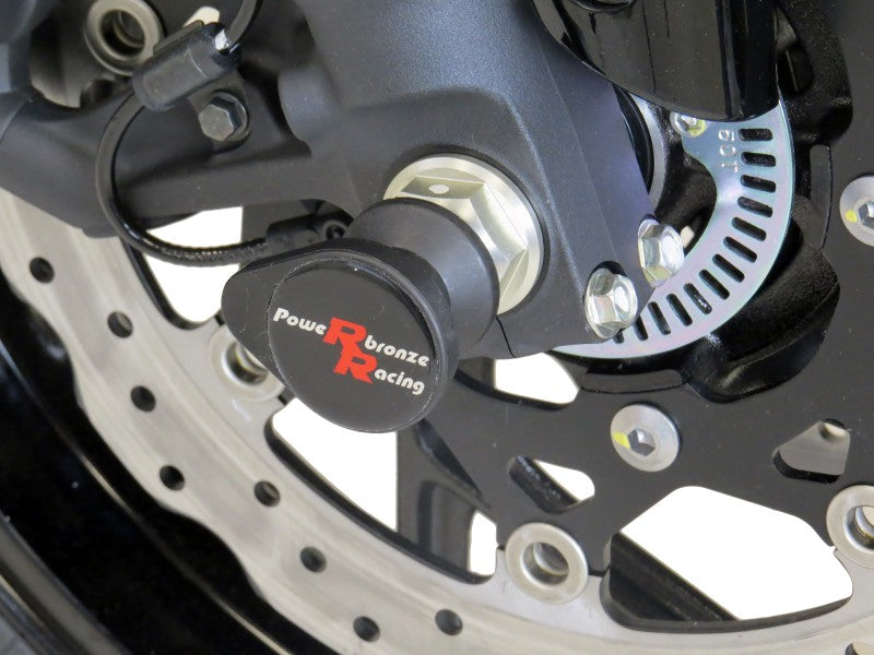 Powerbronze / パワーブロンズ フォークプロテクター グリーン プラスチック SUZUKI GSX-S750  17-19 | 518-S110-011