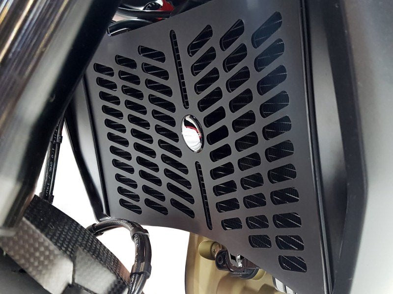 Powerbronze / パワーブロンズ クーラーグリル (プラスチック) マットブラック DUCATI HYPERMOTARD 950  19 (RADIATOR) | 520-D111-023