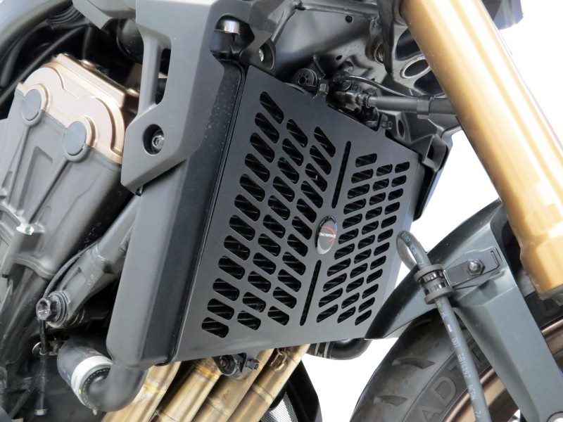 Powerbronze / パワーブロンズ クーラーグリル (プラスチック) マットブラック HONDA CB650F  14-18  CBR650F  14-18  CB650R  19 CBR650R  19 | 520-H126-023