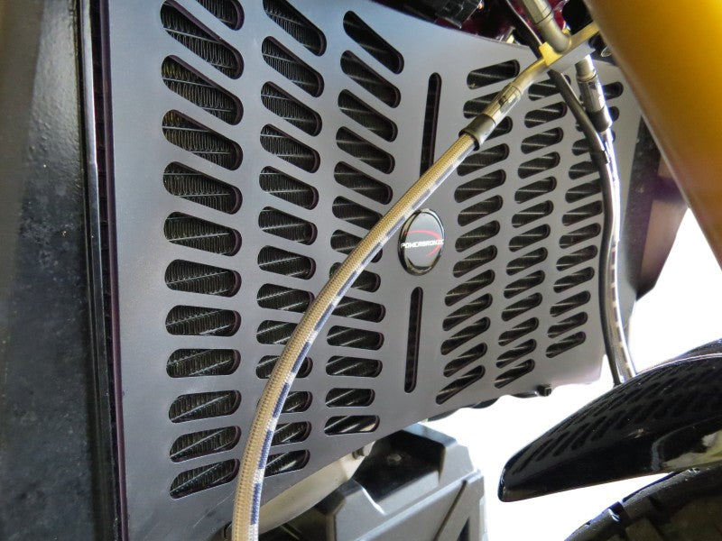Powerbronze / パワーブロンズ クーラーグリル (プラスチック) INDIAN FTR1200 19-20 (プラスチック) マットブラック | 520-IN101-023