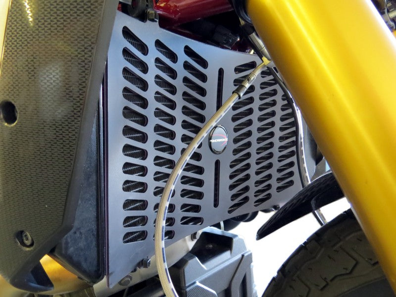 Powerbronze / パワーブロンズ クーラーグリル (プラスチック) INDIAN FTR1200 19-20 (プラスチック) マットブラック | 520-IN101-023