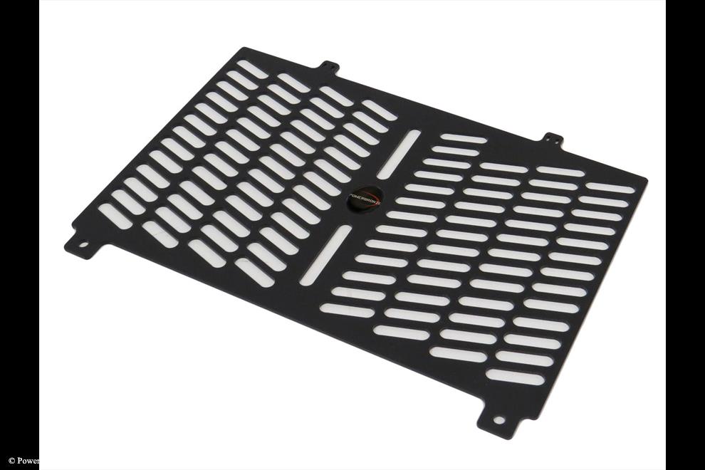 Powerbronze / パワーブロンズ Cooler Grill (Plastic) for KAWASAKI NINJA 1000SX 20-23 (PLASTIC)/GLOSS BLACK | 520-K124-022