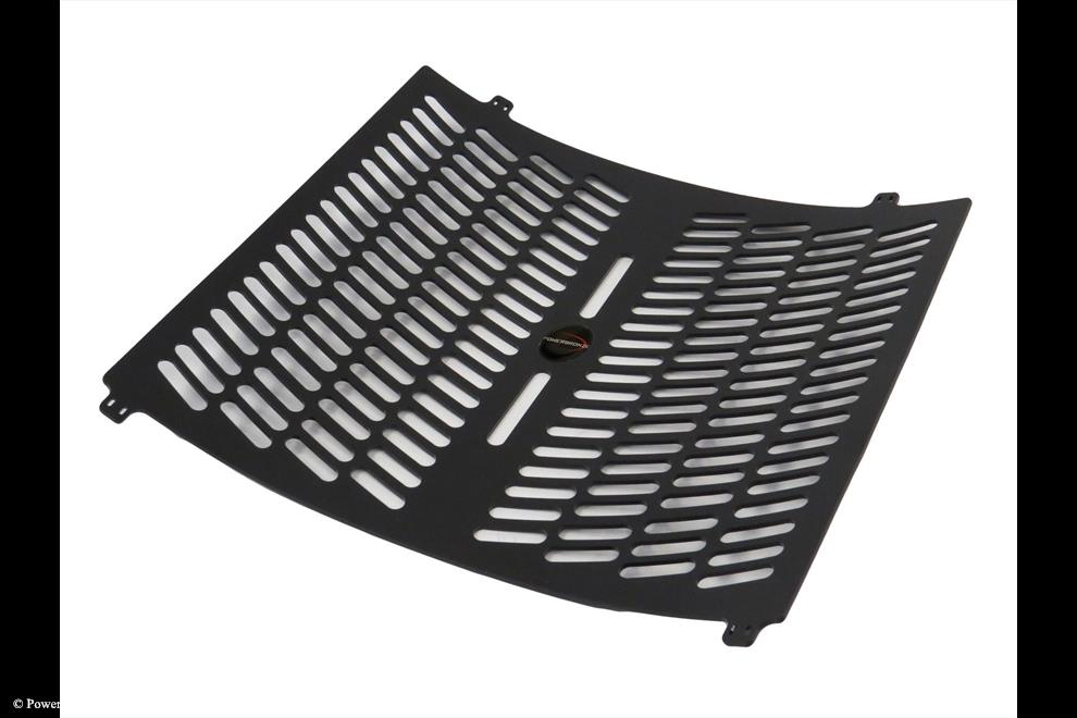 Powerbronze / パワーブロンズ Cooler Grill (Plastic) for KAWASAKI H2 SX 18-23/H2 SX SE 18-23 (PLASTIC)/LIME GREEN | 520-K125-011