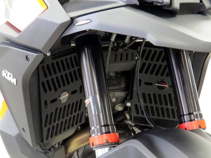 Powerbronze 樹脂製クーラーグリル KTM 1290 SUPER ADVENTURE S 21/マットブラック | 520-KT106-023