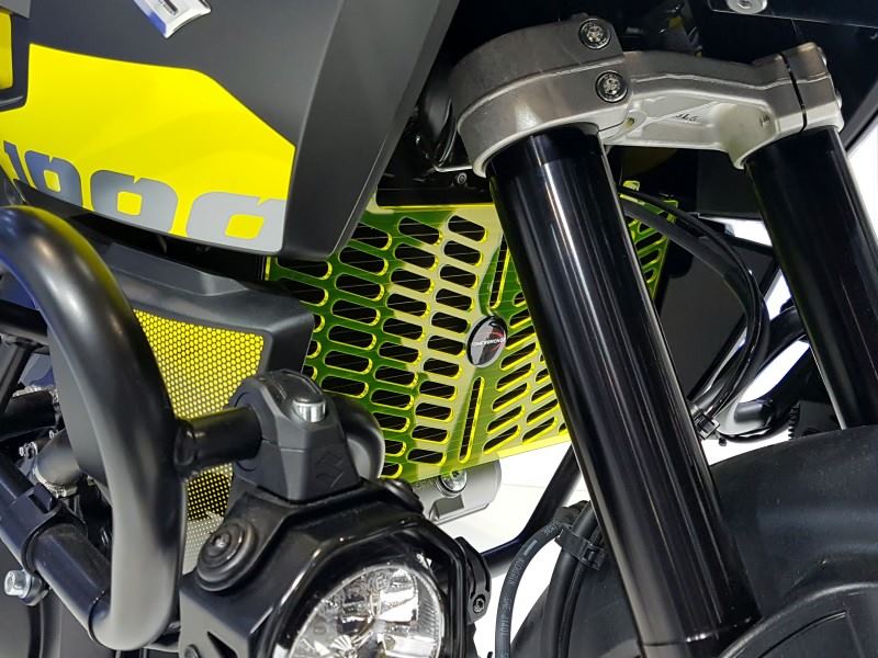 Powerbronze / パワーブロンズ クーラーグリル (プラスチック) マットブラック SUZUKI DL1000 V-STROM  14-19 | 520-S124-023