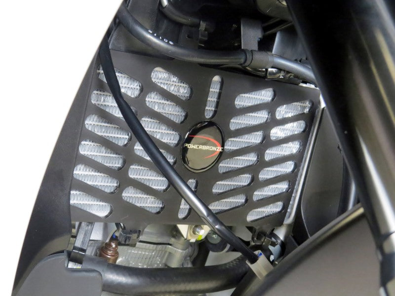 Powerbronze / パワーブロンズ クーラーグリル (プラスチック) マットブラック YAMAHA YZF-R125  19 | 520-Y117-023