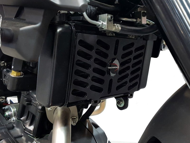 Powerbronze / パワーブロンズ クーラーグリル (プラスチック) マットブラック YAMAHA MT-125  14-19 | 520-Y119-023