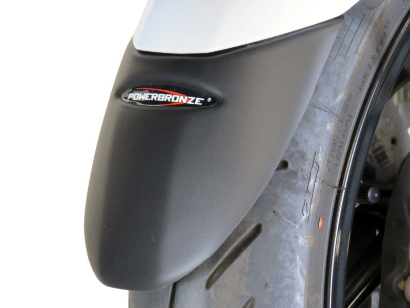 Powerbronze / パワーブロンズ マッドガードエクステンダー BMW F800R 15-19/R1200R 15-18/R1250R 19-20 マットブラック | 650-B120-070