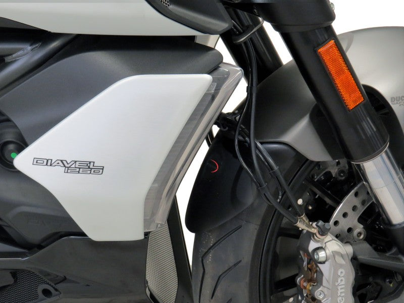 Powerbronze / パワーブロンズ マッドガードエクステンダー DUCATI DIAVEL 11-20/DIAVEL 1260 19-20 マットブラック | 650-D102-070