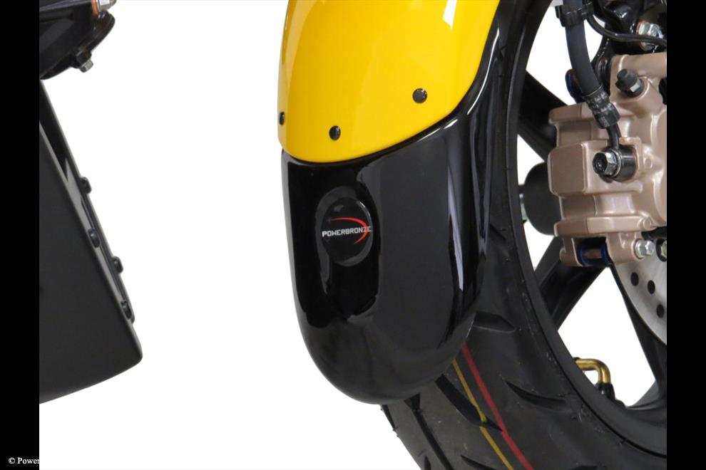 Powerbronze / パワーブロンズ Mudguard Extenders for HONDA MSX125 21-23/MATT BLACK | 650-H132-070