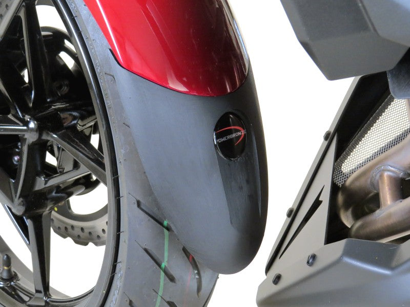 Powerbronze / パワーブロンズ マッドガードエクステンダー KAWASAKI Z400 19-20 マットブラック | 650-K120-070