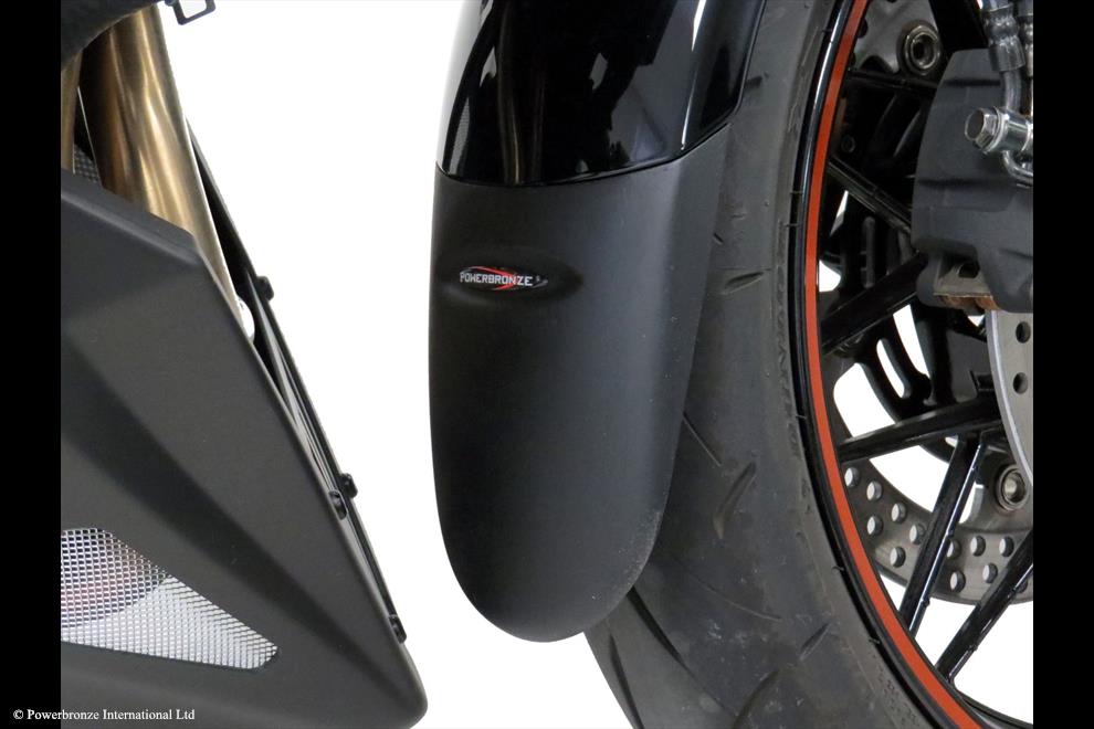 Powerbronze / パワーブロンズ Mudguard Extenders for KAWASAKI Z650RS 22-23/MATT BLACK | 650-K121-070