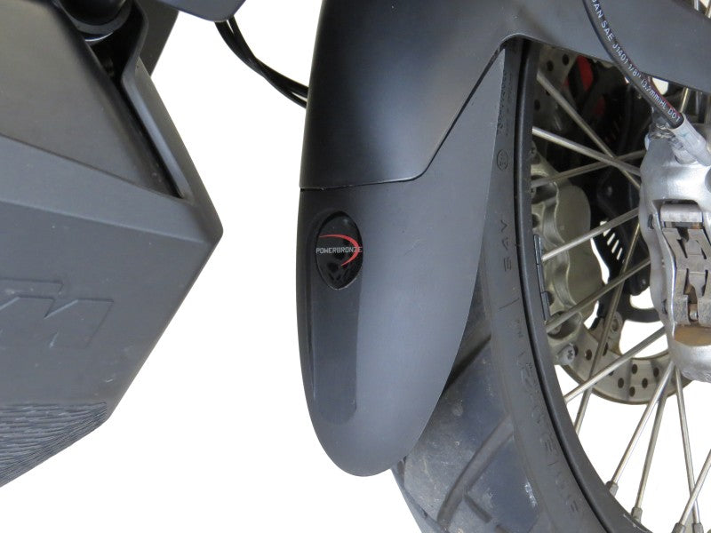 Powerbronze / パワーブロンズ マッドガードエクステンダー KTM 790 アドベンチャー 19-20 マットブラック | 650-KT106-070