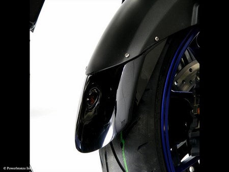 Powerbronze / パワーブロンズ マッドガード エクステンダー YAMAHA MT-09 14/FZ-09 14  ブラックク－ | 650-Y112-003