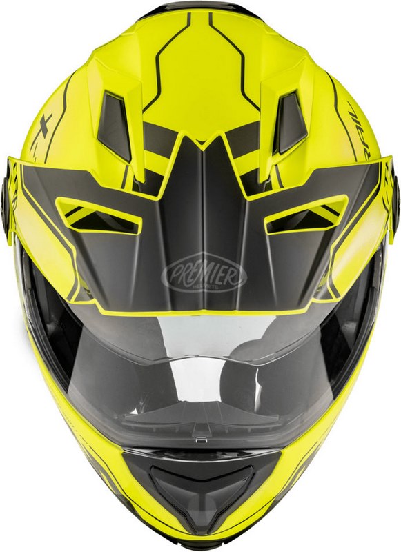 Premier / プレミア デュアルスポーツ ヘルメット 22 XTRAIL XT FLUO | APAPRXTRFIBXTF