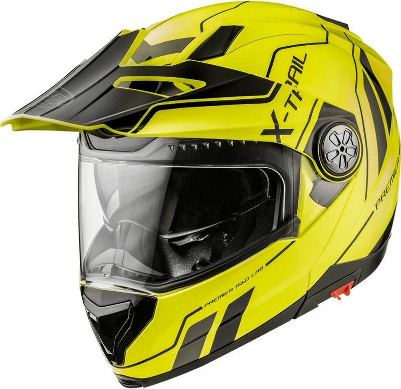 Premier / プレミア デュアルスポーツ ヘルメット 22 XTRAIL XT FLUO | APAPRXTRFIBXTF