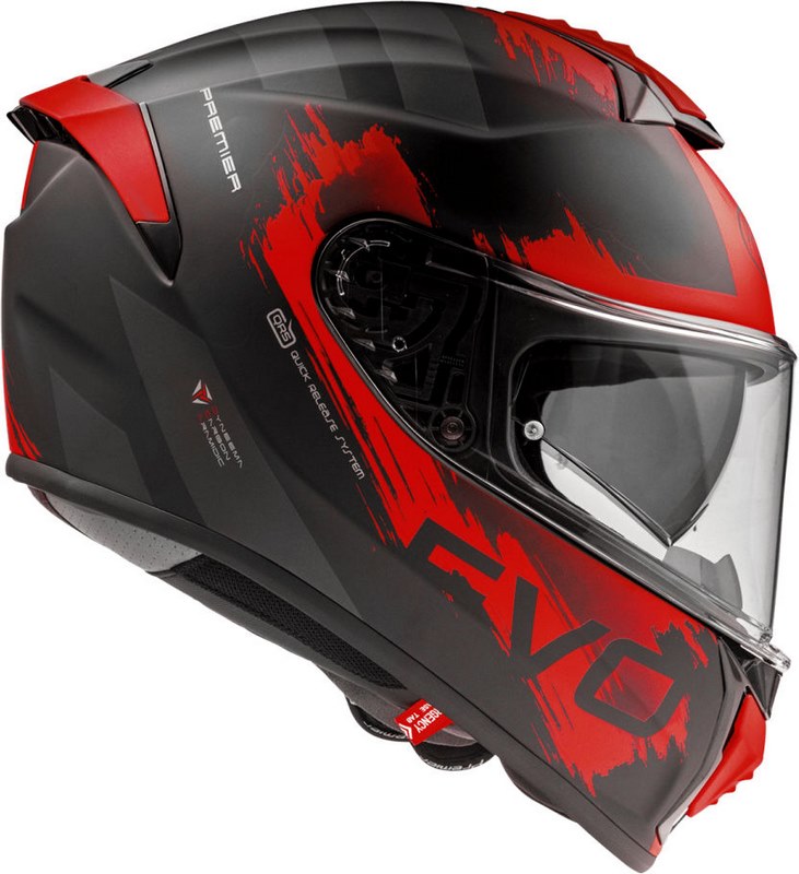 Premier / プレミア フルフェイス ヘルメット 22 EVOLUZIONE T0 92 BM pinlock inclu | APINTEVLFIBT09