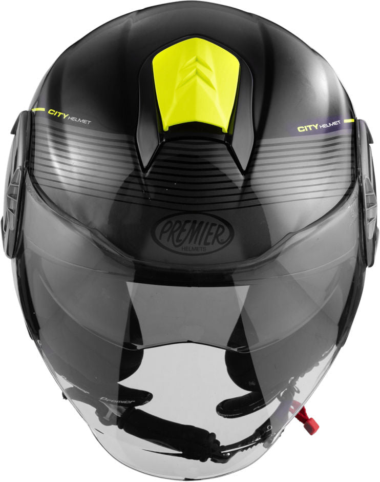 Premier / プレミア オープンフェイス ヘルメット 22 COOL EVO CH Y 9 | APJETCOOPOLCY9