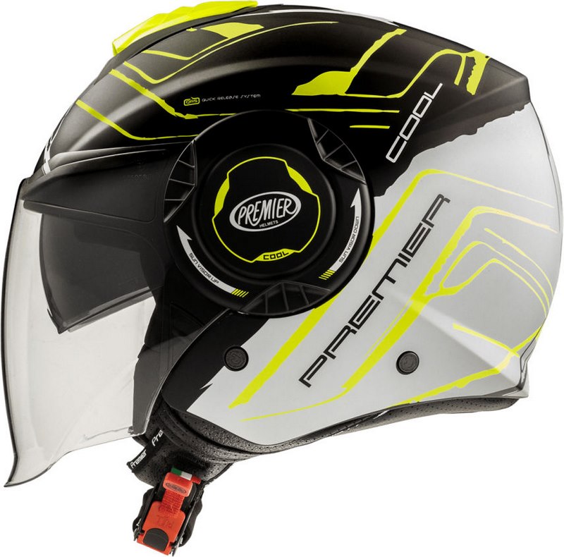Premier / プレミア オープンフェイス ヘルメット 22 COOL EVO NT Y8 BM | APJETCOOPOLNY8