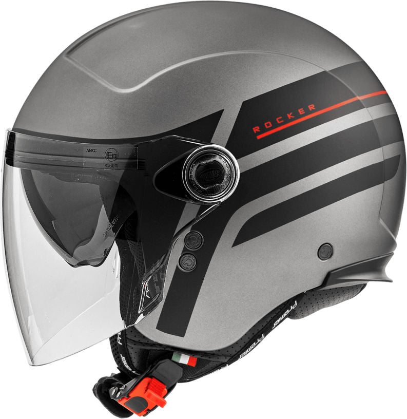 Premier / プレミア オープンフェイス ヘルメット 22 ROCKER VISOR ON 17 BM | APJETROCPOLVO7