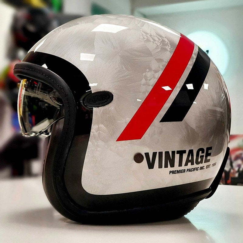 Premier / プレミア オープンフェイスヘルメット 22 VINTAGE EVO PLATINUM ED. DR DO 92 | APJETVIEFIBDRD