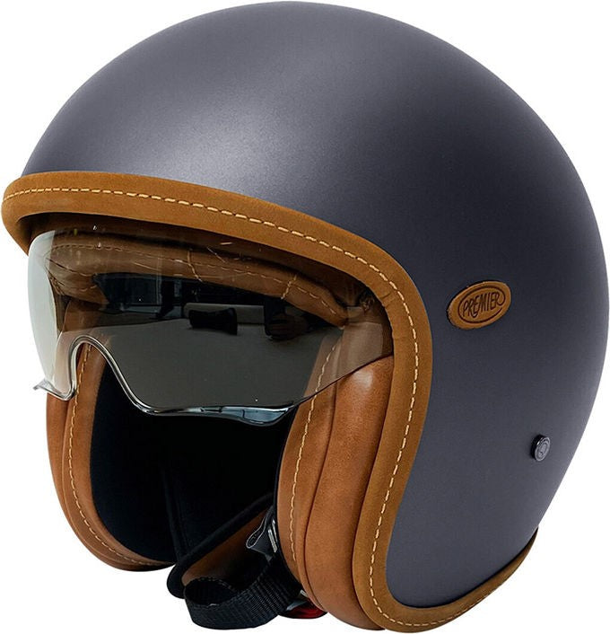 Premier / プレミア オープンフェイスヘルメット 22 VINTAGE EVO PLATINUM ED. U17BM | APJETVIEFIBP17