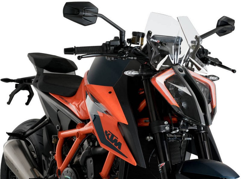 Puig / プーチ ウインドシールド ニュージェネレーション・スポーツ KTM 1290 SUPERDUKE R 2020 | 20425