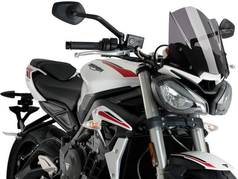 Puig / プーチ ウインドシールド ニュージェネレーション・スポーツ TRIUMPH STREET TRIPLE S 2020 | 20432