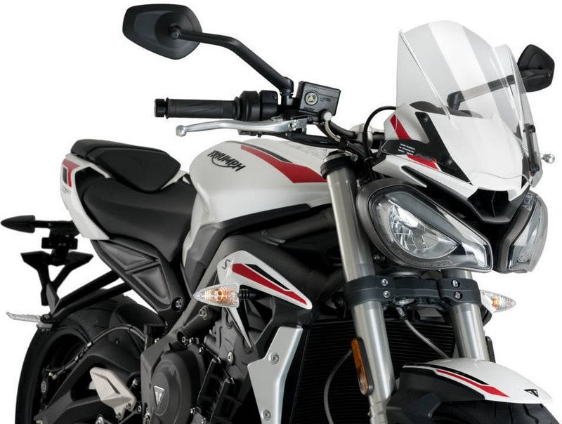 Puig / プーチ ウインドシールド ニュージェネレーション・スポーツ TRIUMPH STREET TRIPLE S 2020 | 20432