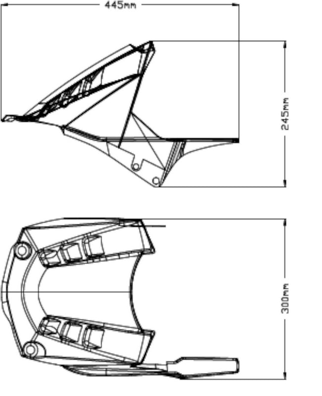 Puig / プーチ リアフェンダー HONDA CBR1000RR FIREBLADE 2020 | 20488