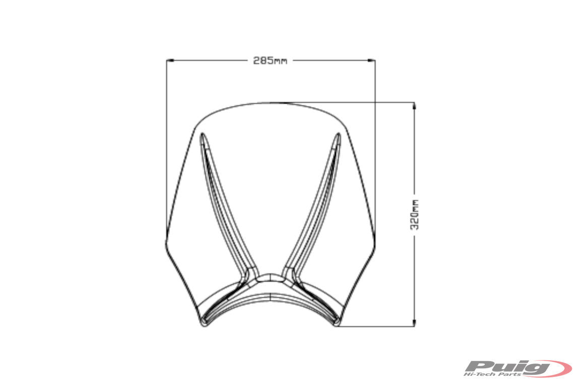 Puig / プーチ Windshield Mito | 20702