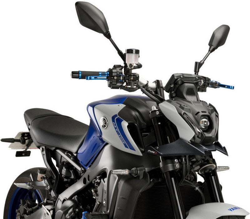 Puig / プーチ ダウンフォースネイキッドフロンタルスポイラー YAMAHA MT-09 21'-22' | 21133