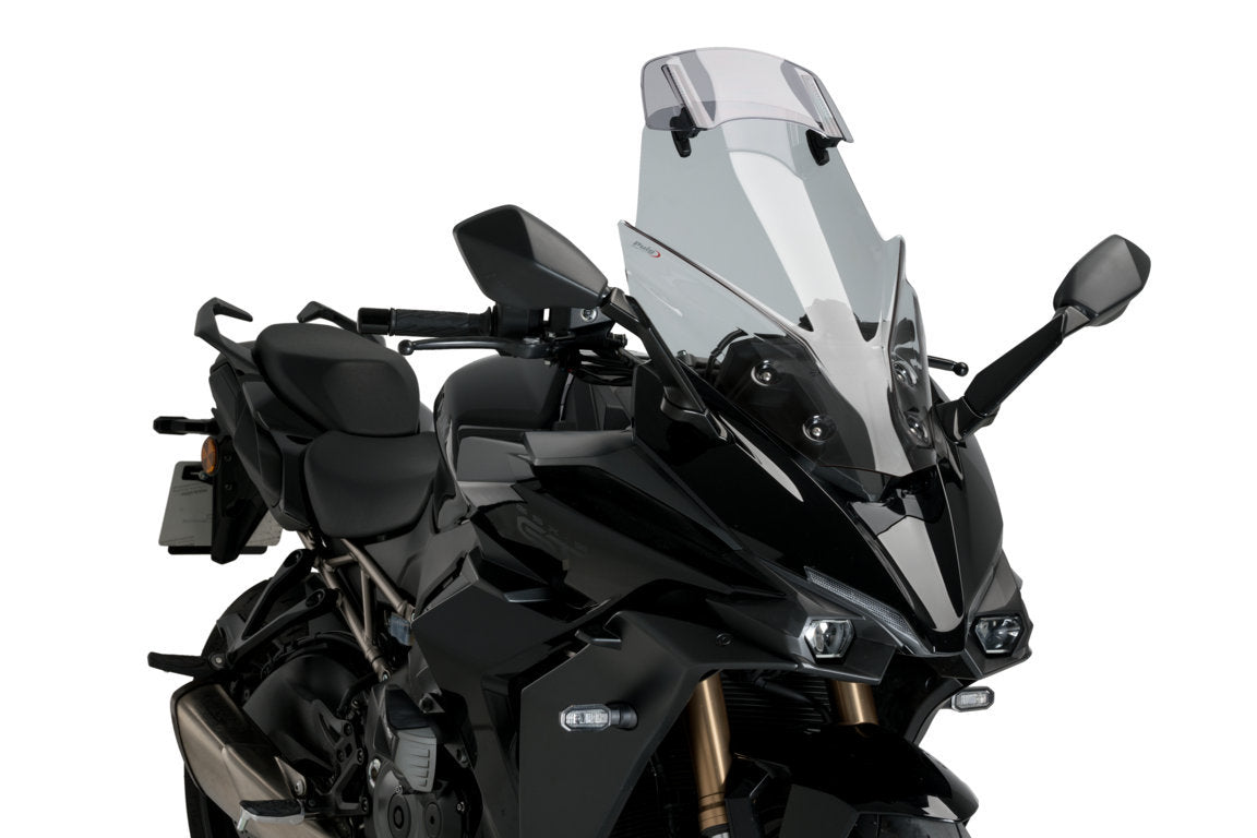 Puig Touring ウインドシールド バイザー付 スモーク | 21343H