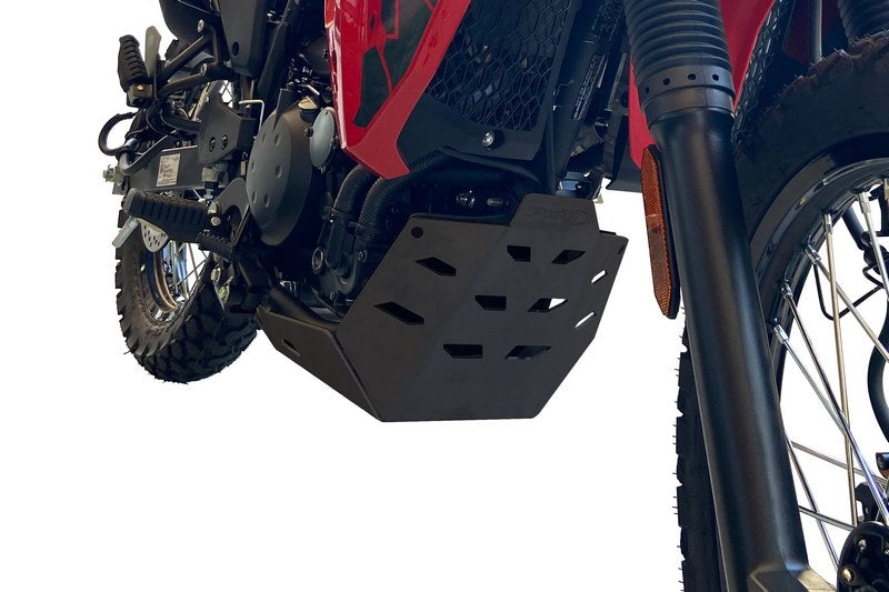 Puig / プーチ オイルカーターガード Kawasaki KLR650 22'- C/ブラック | 21575N