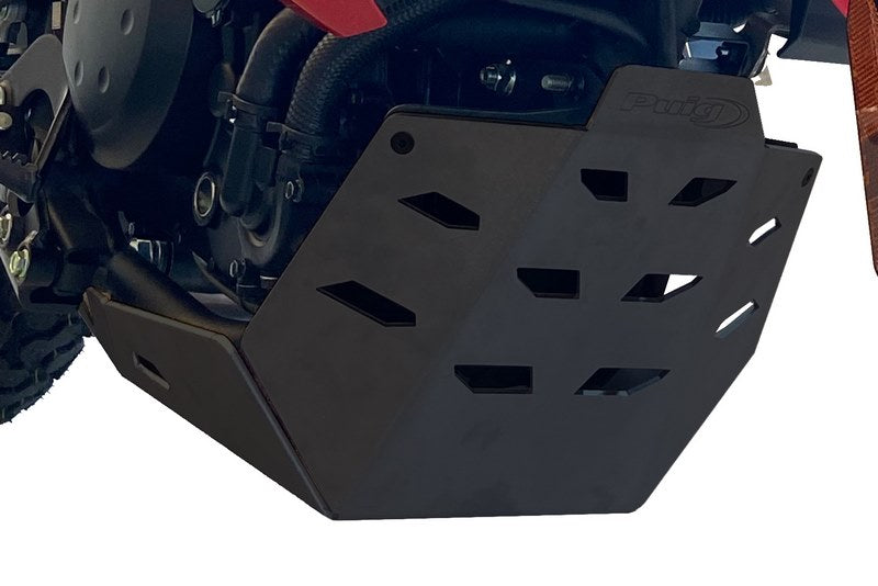 Puig / プーチ オイルカーターガード Kawasaki KLR650 22'- C/ブラック | 21575N