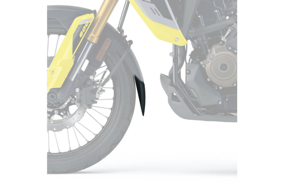 Puig Front Fender Extension Black | 21843N