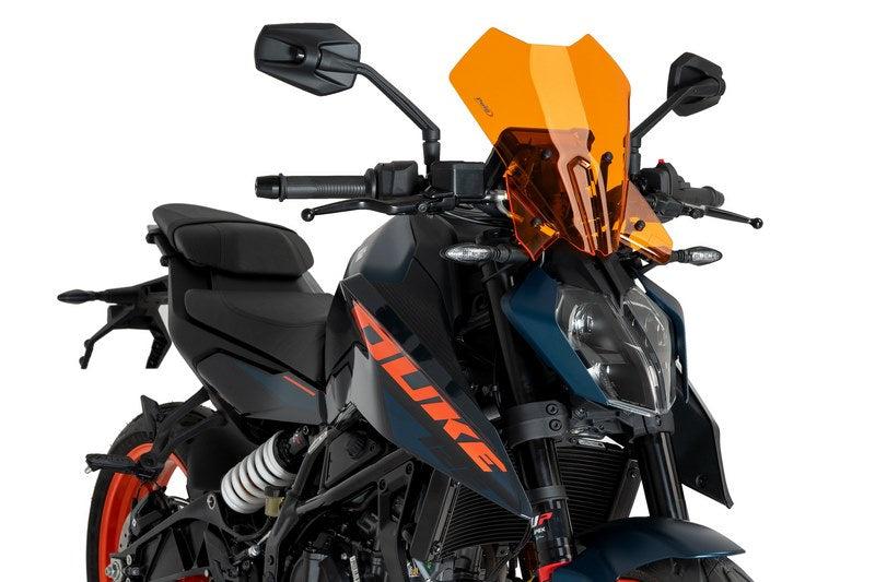 Puig / プーチ フロントガラス New Generation Touring、カラー: オレンジ | 21998T