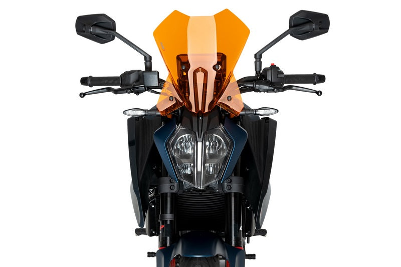 Puig / プーチ フロントガラス New Generation Touring、カラー: オレンジ | 21998T