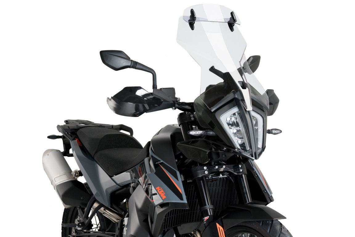 Puig Touring ウインドシールド バイザー付 クリア | 3588W