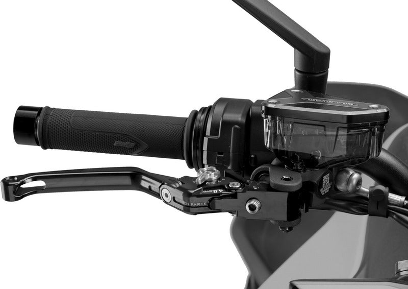 Puig Foldable Brake Lever 4.0. With Black Selector | 4110N