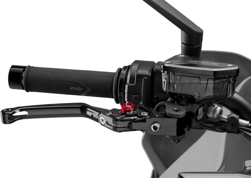Puig Foldable Brake Lever 4.0. With Black Selector | 4110N