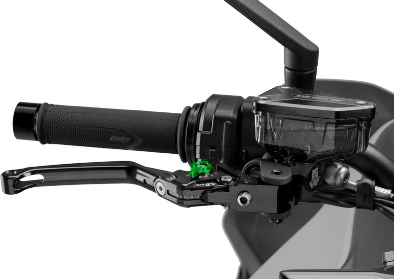 Puig Foldable Brake Lever 4.0. With Black Selector | 4110N