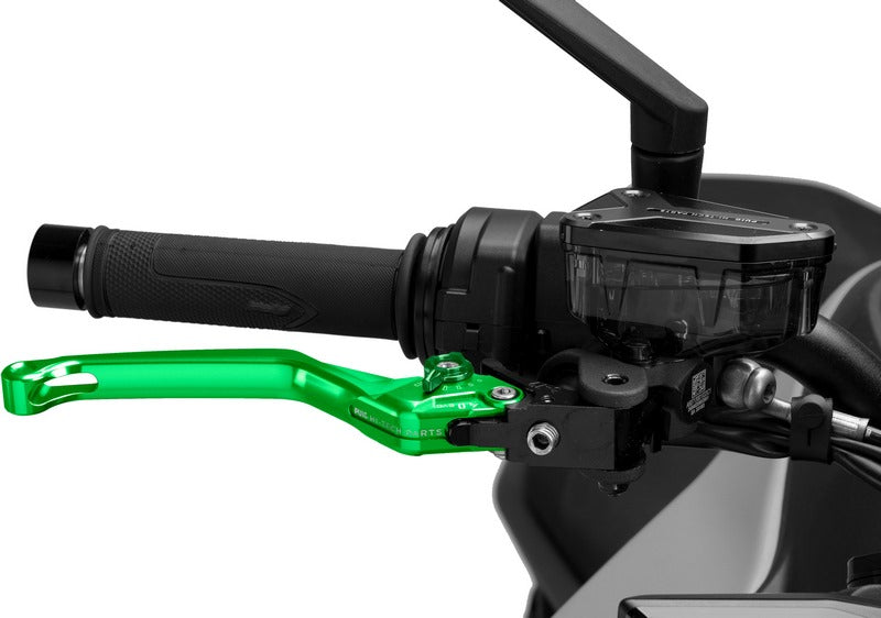 Puig Unfoldable Brake Lever 4.0. With Green Selector | 4120V