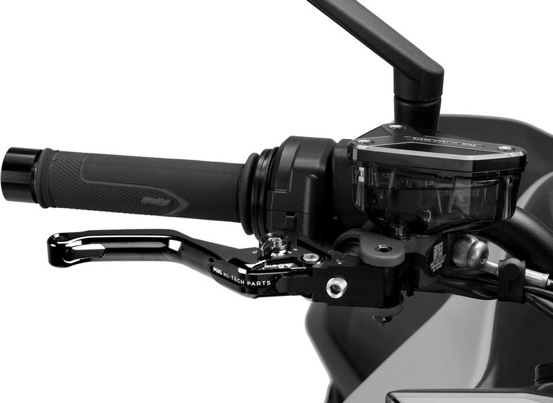 Puig Short Brake Lever 4.0. With Black Selector | 4130N