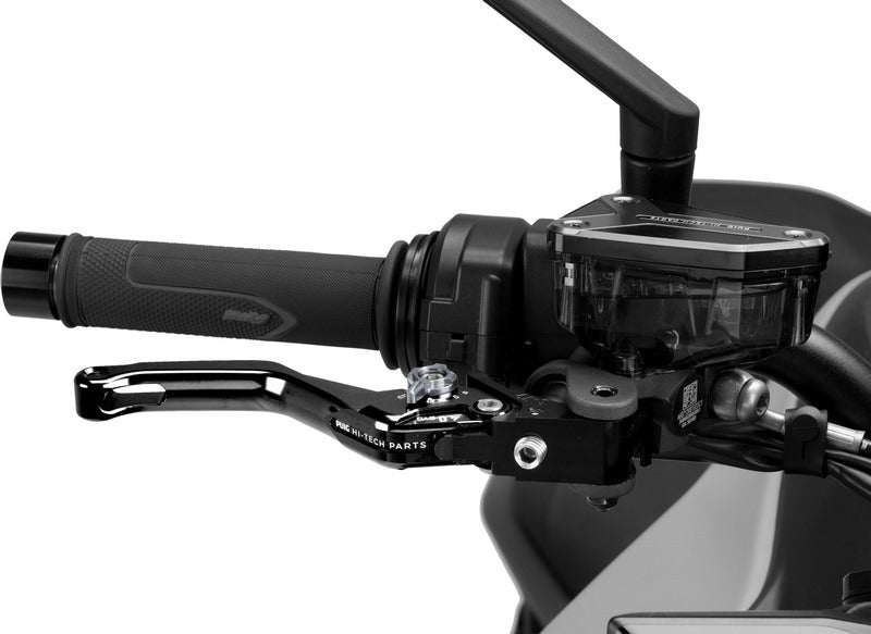 Puig Short Brake Lever 4.0. With Black Selector | 4130N
