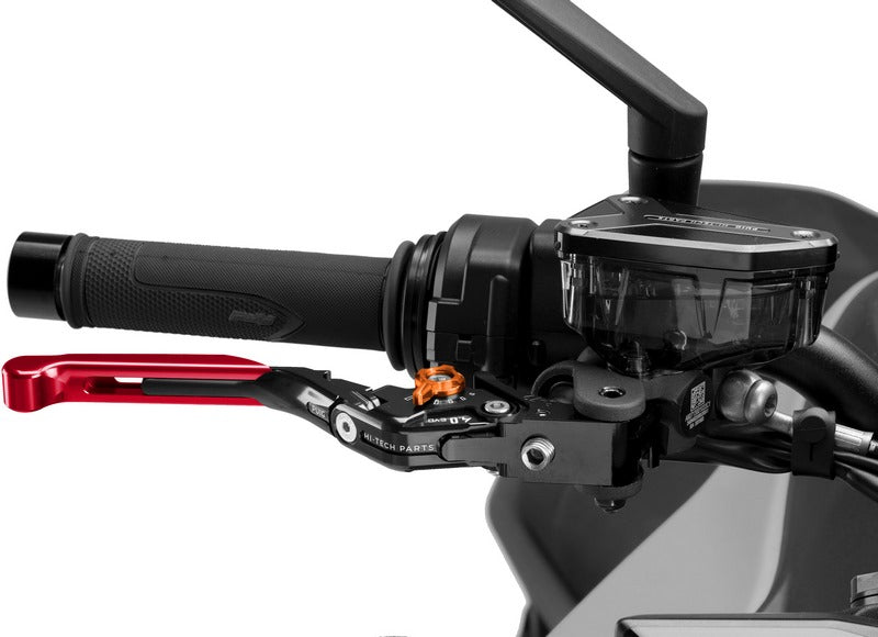 Puig Brake Lever 4.0. With Red Selector/Black Extendable | 414RN