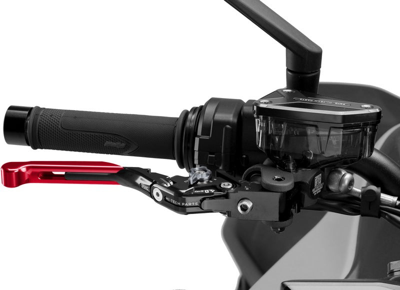 Puig Brake Lever 4.0. With Red Selector/Black Extendable | 414RN