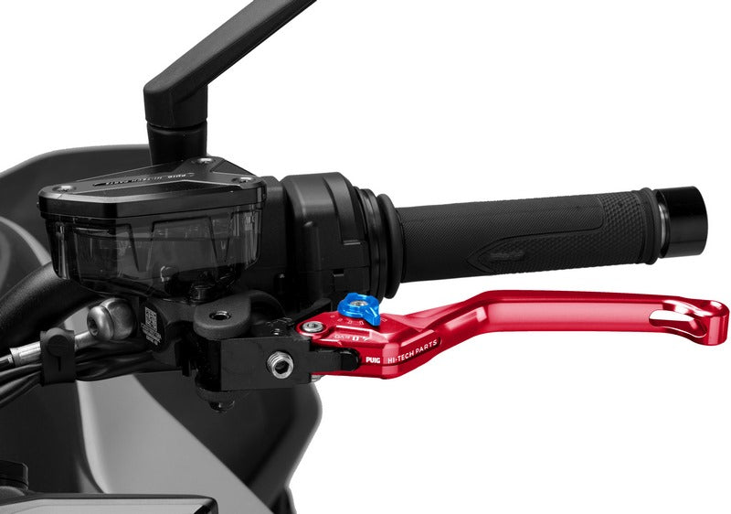 Puig Unfoldable Clutch Levers 4.0. With Red Selector | 4220R