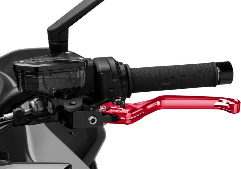 Puig Unfoldable Clutch Levers 4.0. With Red Selector | 4220R