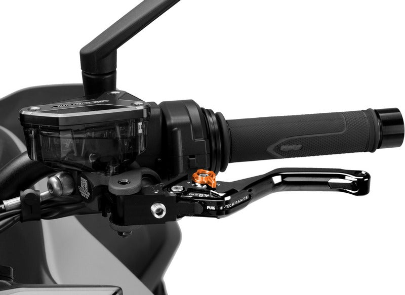 Puig Short Clutch Levers 4.0. With Black Selector | 4230N